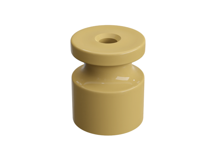 Изолятор универсальный пластиковый, цвет - песочное золото(100шт/уп)