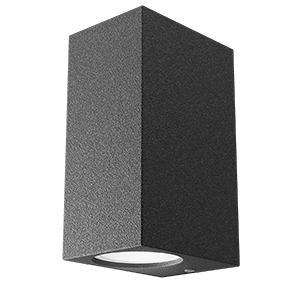 Светильник Gauss Cube настенный архитектурный 2*GU10, 160*68*92мм, 220-240V/50-60Hz, 2*35W IP54 (1/1