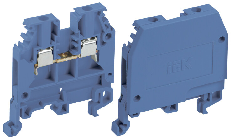 Зажим наборный  ЗНИ-2,5мм2 (JXB24А) синий IEK