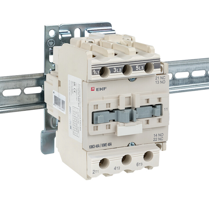 Контактор КМЭ малогабаритный 40А 220В NO+NC EKF PROxima