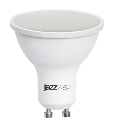Лампа светодиод. (LED) с отраж. MR16 GU10  9Вт 720лм 5000К 230В матов. Jazzway