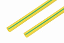 Трубка термоусаживаемая  20,0/10,0 мм, желто-зеленая REXANT