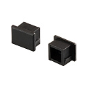 Заглушка для PDS-S черная глухая (arlight, Пластик)-Аксессуары для светодиодных лент и шнуров - купить по низкой цене в интернет-магазине, характеристики, отзывы | АВС-электро