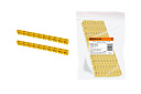 Маркер наборный - символ "C" желтый 1,5 мм2 (уп.=150 шт.) TDM-Кабельно-проводниковая продукция - купить по низкой цене в интернет-магазине, характеристики, отзывы | АВС-электро
