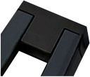 Заглушка торцевая чёрная с сетевым коннектором Jazzway-Механические аксессуары для светильников - купить по низкой цене в интернет-магазине, характеристики, отзывы | АВС-электро