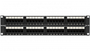 Патч-панель 19",2U,CAT5E, 48 портов RJ45, неэкранированная-Оптоволоконные патч-корды и патч-панели - купить по низкой цене в интернет-магазине, характеристики, отзывы | АВС-электро