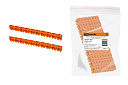 Маркер наборный - символ "3" оранжевый 4 мм2 (уп.=100 шт.) TDM-Маркировка кабельная - купить по низкой цене в интернет-магазине, характеристики, отзывы | АВС-электро
