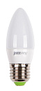 Лампа светодиод. (LED) Свеча Е27  7Вт 560лм 3000К 230В матов. Jazzway-Лампы светодиодные - купить по низкой цене в интернет-магазине, характеристики, отзывы | АВС-электро